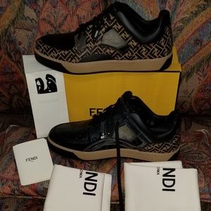 Fendi fancy shoes sneakers